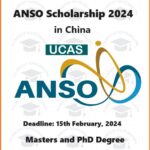 ANSO Scholarship 2024