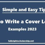 How to Write a Cover Letter