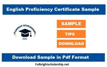 English Proficiency Certificate