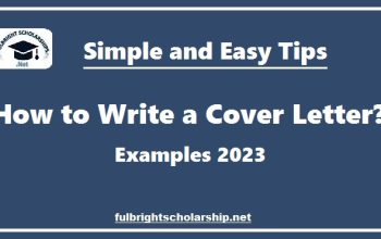 How to Write a Cover Letter