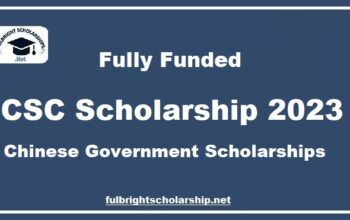 CSC Scholarship 2023