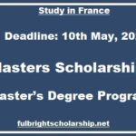 IDEX Masters Scholarship 2023