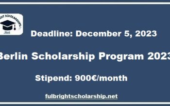 Berlin Scholarship Program 2023