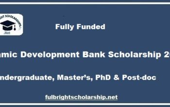 Islamic Development Bank Scholarship