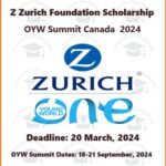 Z Zurich Foundation Scholarship 2024