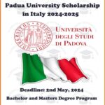 Padua University Scholarship 2024